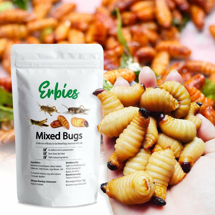 Apparently Bugs Are The Protein Of The Future, So Gift Them A Bag Of Edible Bugs To Get Ahead