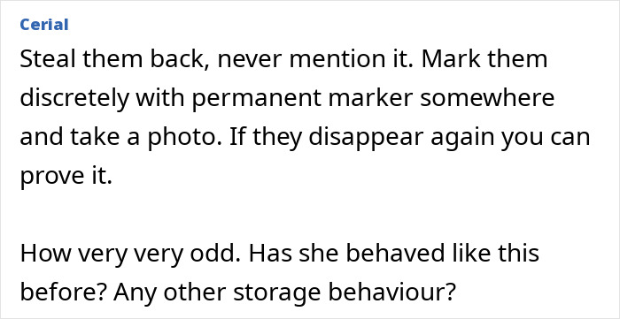 Text advice about marking sentimental Christmas ornaments with a permanent marker to prove ownership if they disappear again. Text advice about marking sentimental Christmas ornaments with a permanent marker to prove ownership if they disappear again.