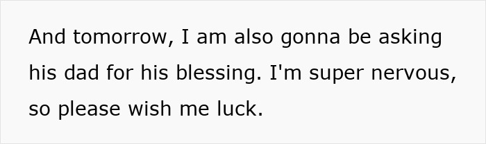 Woman nervously preparing to propose to her boyfriend of 14 years, asking for his dad’s blessing before the proposal. Woman nervously preparing to propose to her boyfriend of 14 years, asking for his dad’s blessing before the proposal.
