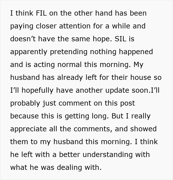 Text excerpt discussing family intervention and understanding the uncomfortable truth about a woman hospitalized due to obsession with brother.