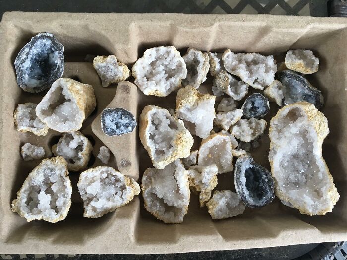 A Socially Acceptable Excuse To Take A Hammer To Something And Be Rewarded With A Sparkly, Geological Surprise Is Now Possible With National Geographic Break Open Geodes 