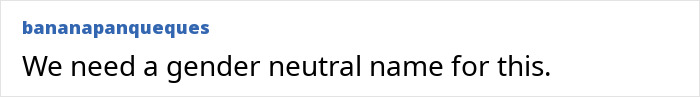 User comment on social media in black text, discussing need for a gender neutral name amid Karen era ending and Gen Z renaming rude millennial women. User comment on social media in black text, discussing need for a gender neutral name amid Karen era ending and Gen Z renaming rude millennial women.