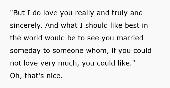 Excerpt of a letter from the worst Victorian boyfriend, sparking reactions about historical relationship behavior.