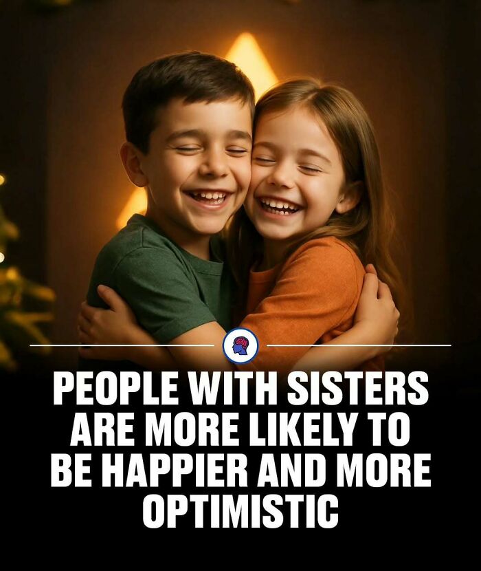 Two children hugging and smiling, illustrating fun and fascinating psychology facts about happiness and optimism.