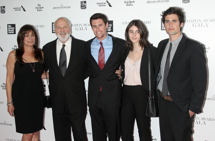 Rob Reiner’s daughter with family at gala event, days before tragic discovery of slain parents in LA home. Rob Reiner’s daughter with family at gala event, days before tragic discovery of slain parents in LA home.