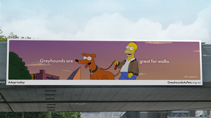 The Simpsons Back New Zealand's Biggest Dog Rehoming
