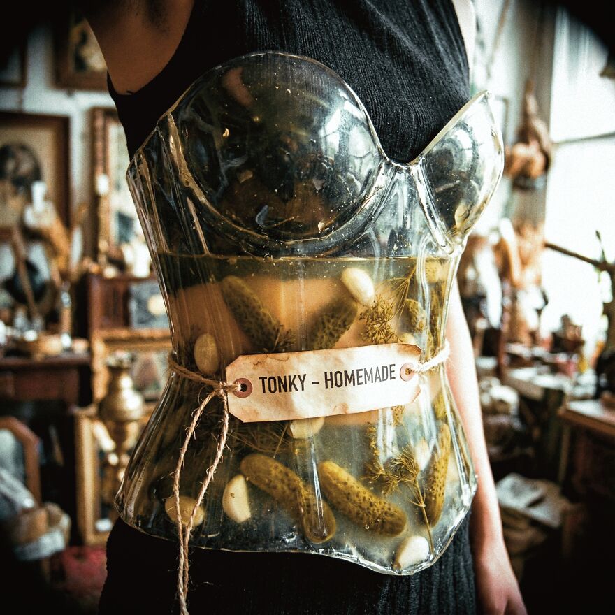 I Live In The Coldest Part Of Siberia, So I Designed A Fashion Line Inspired By Soviet Concrete, Pickles And Sadness