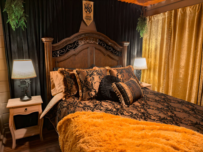 My Magical Harry Potter Cabin Has A Secret Tavern And A Portrait That Actually Moves