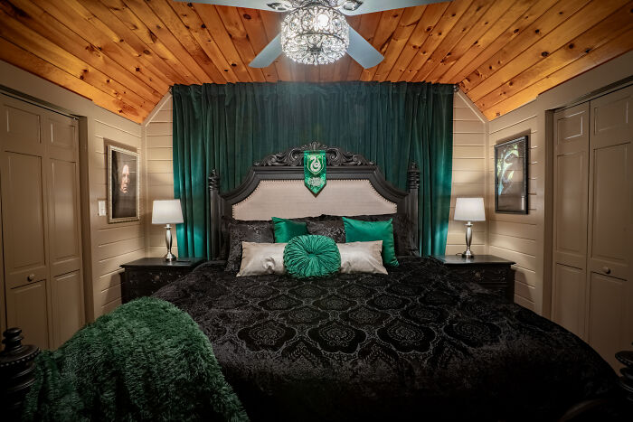 My Magical Harry Potter Cabin Has A Secret Tavern And A Portrait That Actually Moves