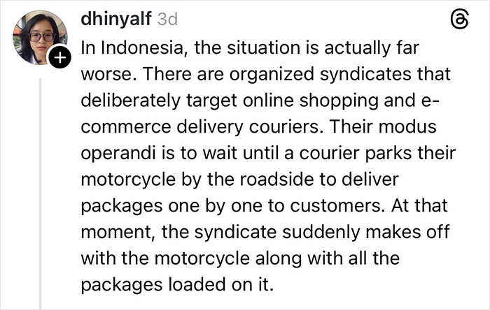 Woman claims Christmas gift shattered due to delivery driver, sharing footage of the incident and damaged package.