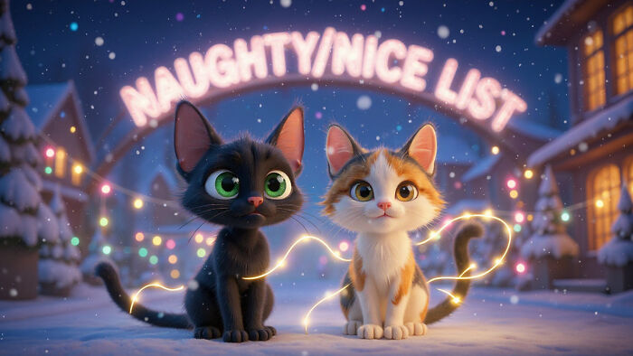 My Cozy Cat World Turned Into A Christmas Special