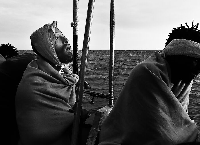 Notes From The Edge Of Hope (At Sea, Near Sicily) By Antonio Denti