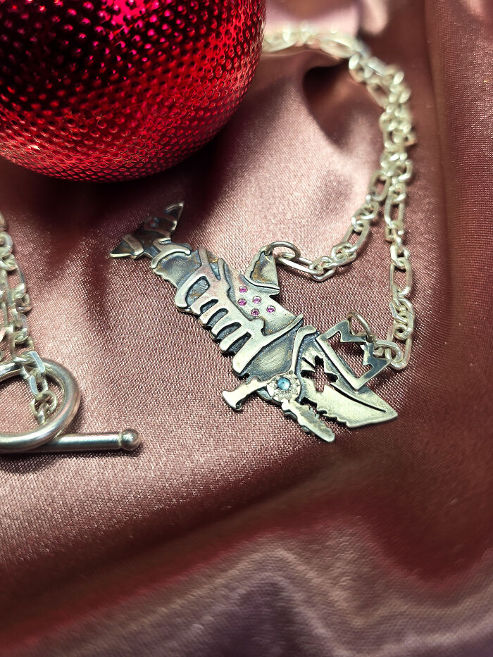 Jinx Fishbones Necklace Arcane