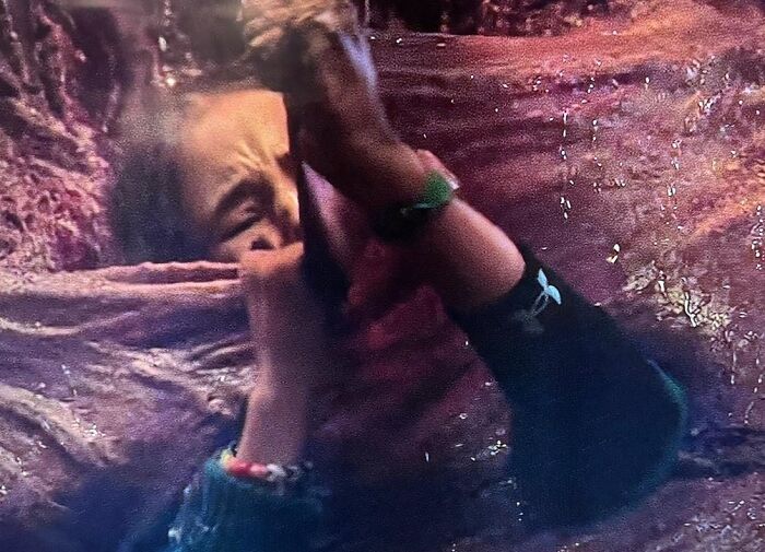 Stranger Things scene showing a character in distress amid surreal surroundings highlighting episode blunder fans spotted.