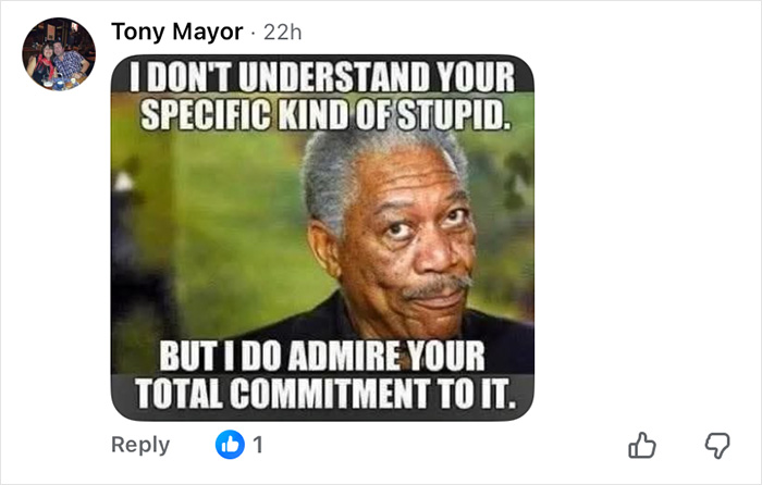 Meme showing a man with a skeptical expression, related to Air Canada passenger slamming airline over expired meal issue. Meme showing a man with a skeptical expression, related to Air Canada passenger slamming airline over expired meal issue.