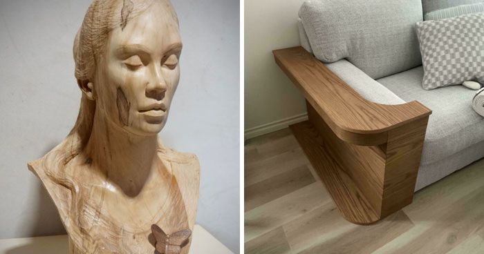 “Coolest Thing I’ve Ever Seen”: 50 Times People Made Something Amazing Out Of Wood (New Pics)
