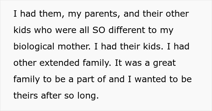 Text excerpt about family dynamics highlighting refusing to establish relationship fathers kids and their extended family bonds.