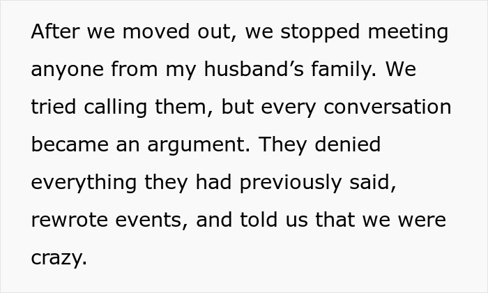 Text describing family conflict as MIL declares evil has moved into family after DIL’s premature birth and denial of events. Text describing family conflict as MIL declares evil has moved into family after DIL’s premature birth and denial of events.
