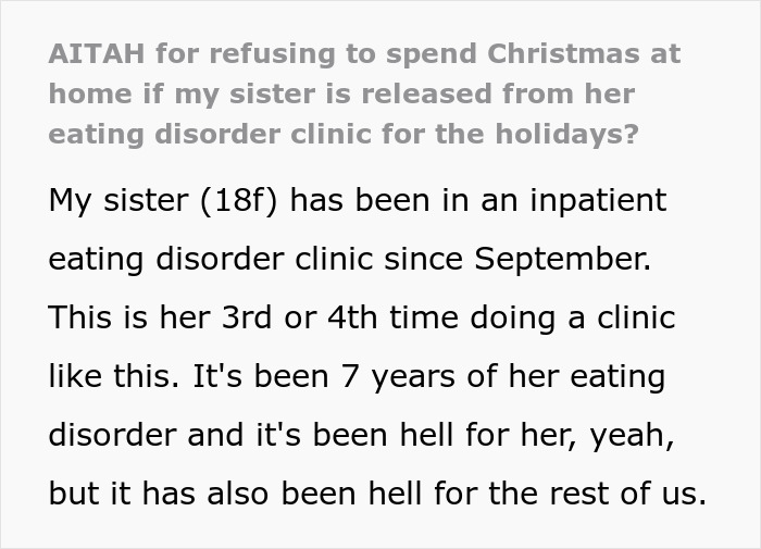 Woman threatens sister&rsquo;s life before being taken away, as parents hope for a family reunion this Christmas.