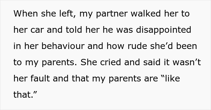 Text post about a woman hosting a casual Christmas where her toxic mother-in-law offends and causes conflict.