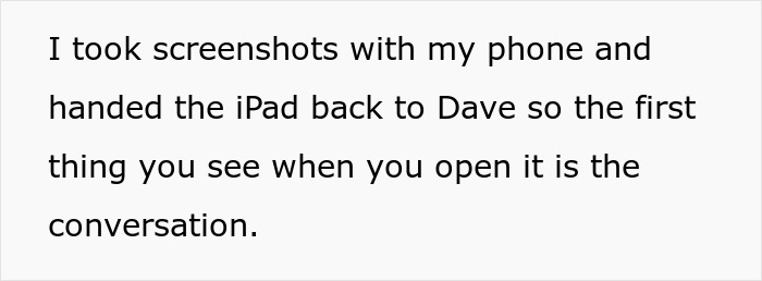 Text screenshot about woman finding secret texts of fianc&eacute; complaining about her appearance before wedding photos.