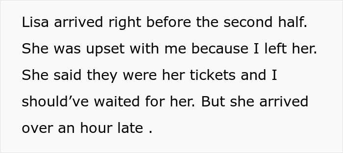 Text on a white background describing a lady’s unpunctual friend painting her nails before an event and causing frustration. Text on a white background describing a lady’s unpunctual friend painting her nails before an event and causing frustration.
