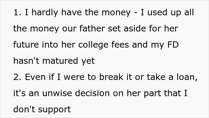 Text showing financial struggles and unwise decisions highlighting a financially unstable woman&rsquo;s marriage dilemma and reality check.