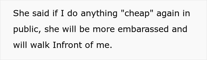 Text showing a person confronting a friend after she revealed her true colors at the McDonald&rsquo;s drive-thru in public.