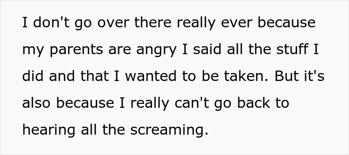 Excerpt of an exhausted teen saying they avoid home because they can't bear autistic siblings' screaming Excerpt of an exhausted teen saying they avoid home because they can't bear autistic siblings' screaming