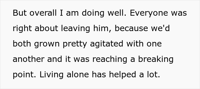 Screenshot of a text message discussing relationship issues after finding secret texts about appearance and wedding concerns.