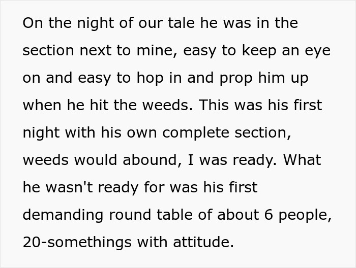 Entitled waitress dining out loses manners, staff serve a perfect dish of revenge in a restaurant setting. Entitled waitress dining out loses manners, staff serve a perfect dish of revenge in a restaurant setting.