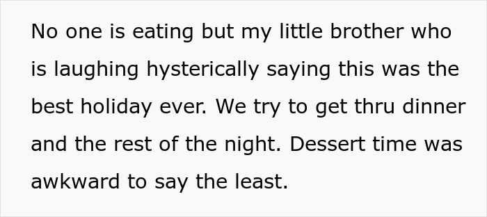 Family struggling to enjoy Thanksgiving dinner as sister&rsquo;s barefoot spiritual advisor causes comical chaos and tension at the table.