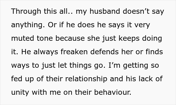 Wife frustrated as husband won&rsquo;t stand up to his mother, considering walking away due to lack of unity in relationship.