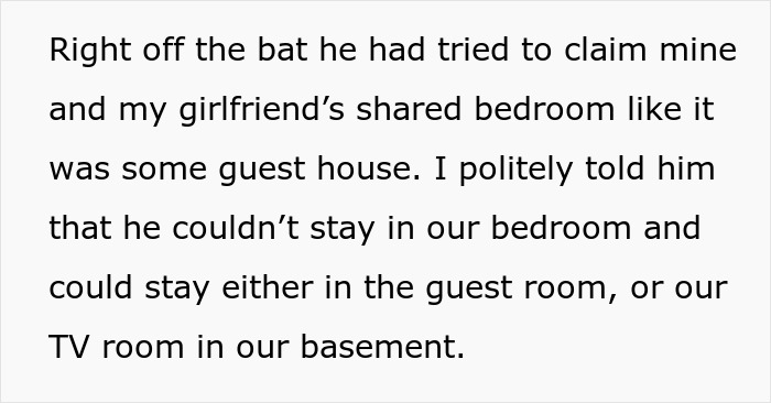 Text excerpt about entitled behavior of husband and son leading to sister kicking them out in family conflict. Text excerpt about entitled behavior of husband and son leading to sister kicking them out in family conflict.