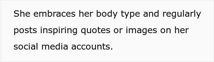 Woman embracing her body type and sharing inspiring body positivity quotes on her social media accounts.