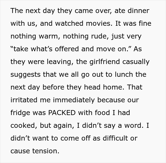 Holiday Visit Turns Sour After Boyfriend’s Son’s GF Makes Shockingly Cruel Comment At Lunch Holiday Visit Turns Sour After Boyfriend’s Son’s GF Makes Shockingly Cruel Comment At Lunch