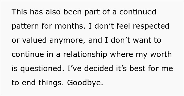 Text message expressing feelings of being undervalued in a relationship where earning an engagement ring causes drama. Text message expressing feelings of being undervalued in a relationship where earning an engagement ring causes drama.