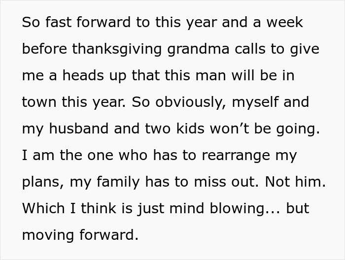 Woman feels like she ruined Thanksgiving after blowing up at family for leaving dinner, causing upset and changed plans. Woman feels like she ruined Thanksgiving after blowing up at family for leaving dinner, causing upset and changed plans.