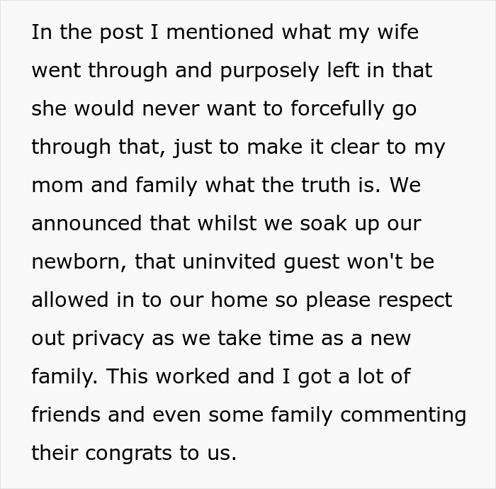 Mom rages at son for forgetting birthday and accuses daughter-in-law of purposely going into labor.