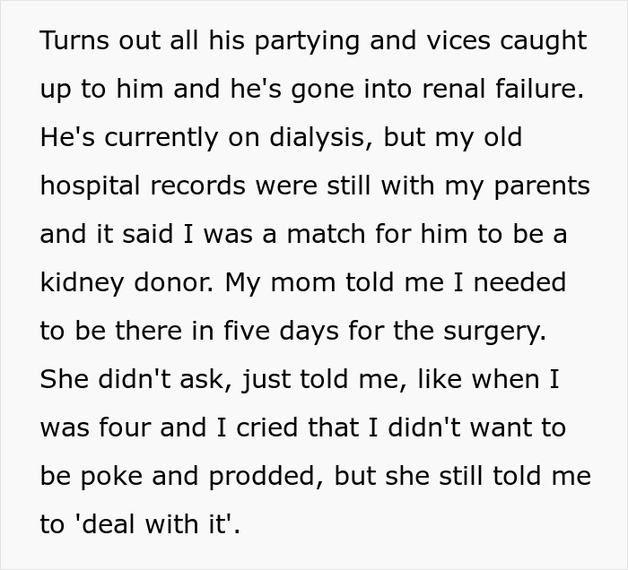 Woman conceived as spare parts for brother facing kidney donation surgery after years of sacrifice and family pressure. Woman conceived as spare parts for brother facing kidney donation surgery after years of sacrifice and family pressure.