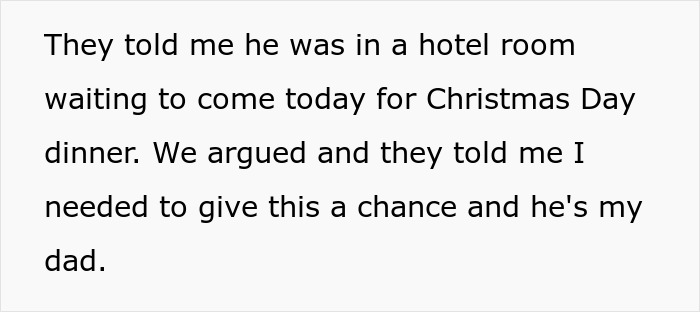 Text conversation revealing siblings sharing a surprise plan, leading to conflict and a guy kicking them out.