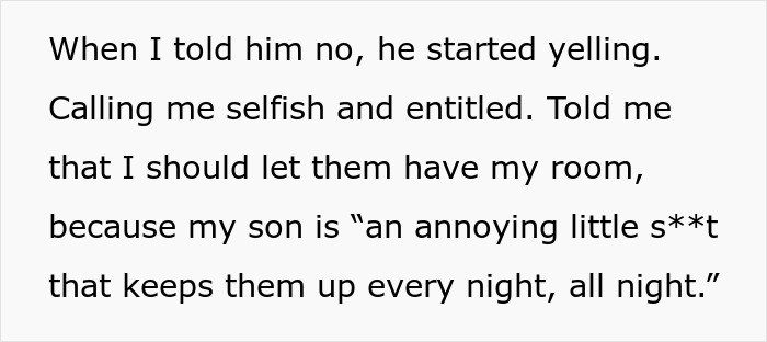 Screenshot of a text about a woman facing entitled behavior from her brother after trying to help him and his wife. Screenshot of a text about a woman facing entitled behavior from her brother after trying to help him and his wife.