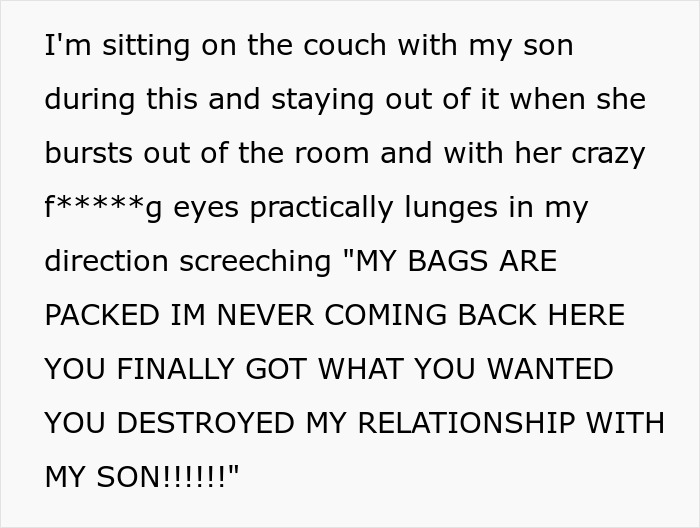 Text showing a woman&rsquo;s angry outburst after MIL poisons family dog and verbally attacks her, causing family rift.