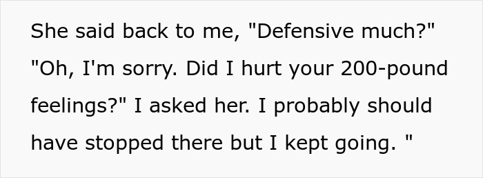 Text excerpt from a guy venting online about his girlfriend wanting him to close her closet door and their public argument.