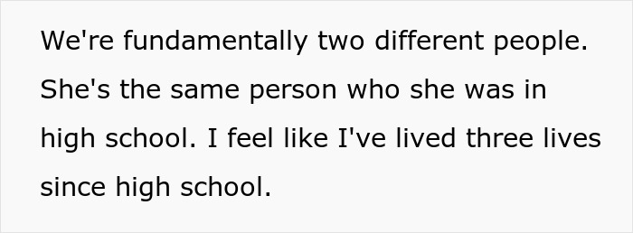 Text excerpt about painful friendship wake-up call during wedding dress shopping reflecting emotional changes since high school. Text excerpt about painful friendship wake-up call during wedding dress shopping reflecting emotional changes since high school.