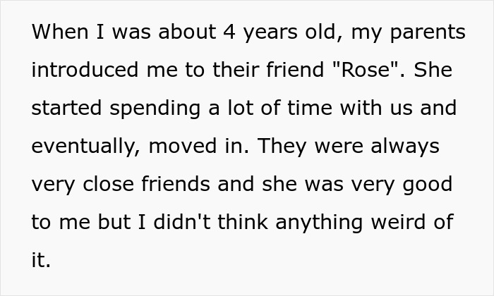 Text excerpt about a woman reflecting on her family and engagement after a fianc&eacute;&rsquo;s lie disrupts holiday dinner.