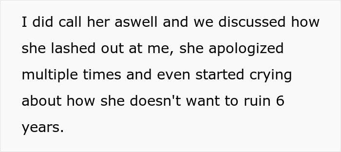 Man eating baked potato his way, reacting confused to fianc&eacute;e&rsquo;s mother expressing disgust over his eating style.