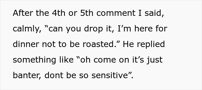 Man leaves Christmas dinner after uncle&rsquo;s jokes, causing tension as mom gets furious about embarrassment during the family event.