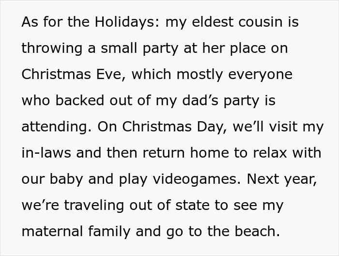 Step-grandma sneaking baby to Santa while watching, resulting in losing babysitting privileges forever during the holidays.