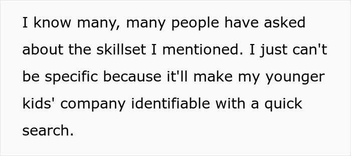 Man upset as dad didn’t pass on craft skills to him, while half-brothers start a successful business using those skills. Man upset as dad didn’t pass on craft skills to him, while half-brothers start a successful business using those skills.